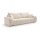 Sofá cama de tres plazas DESIO beige