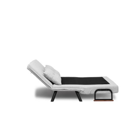 Sofá cama desplegable de 2 plazas QIRA, gris