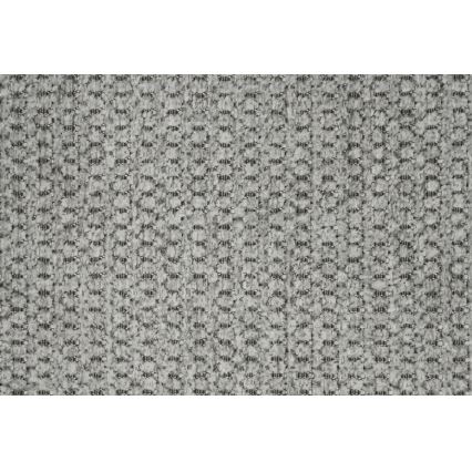 Sofá esquinero reversible de 3 plazas convertible en cama con arcón TRENTO, gris claro