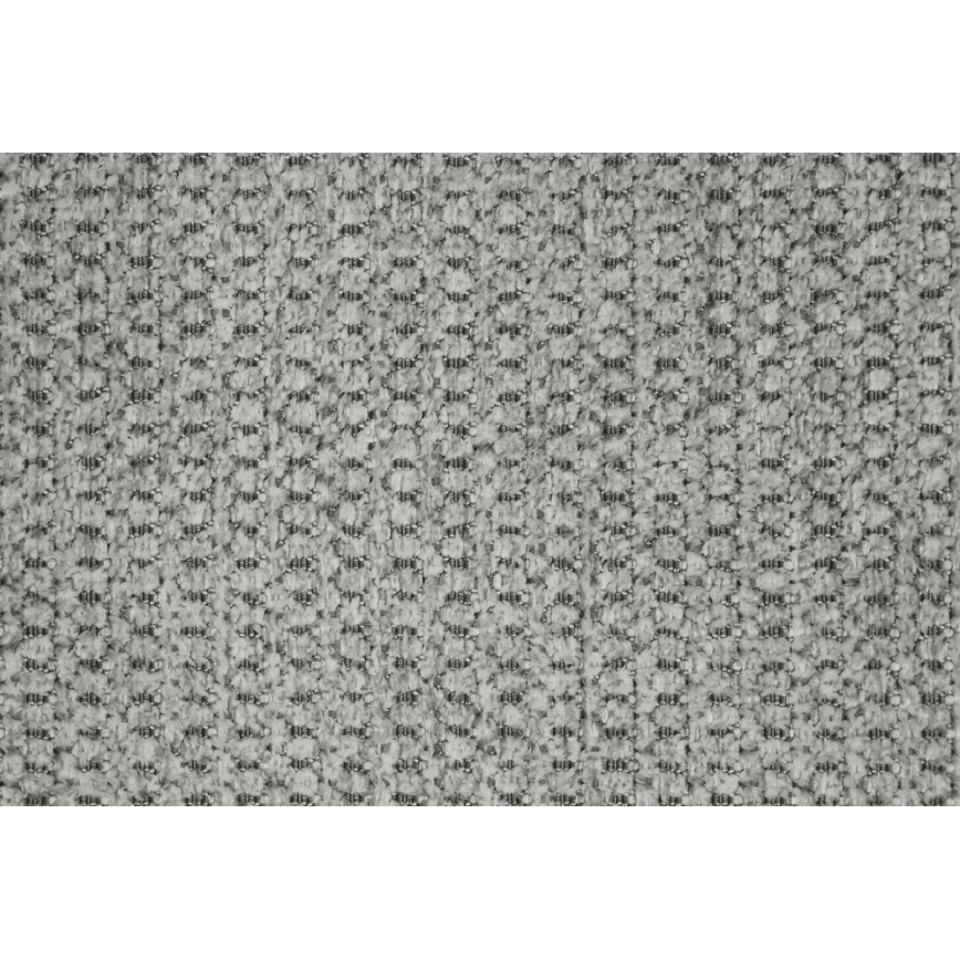 Sofá esquinero reversible de 3 plazas convertible en cama con arcón TRENTO, gris claro