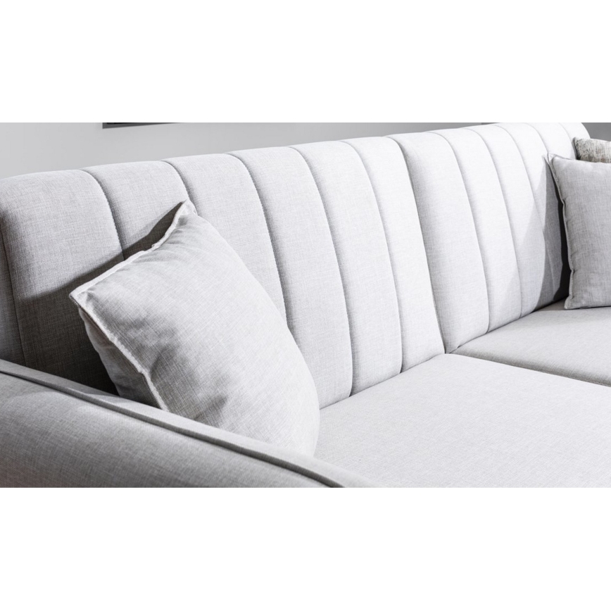 Sofá cama KITO de 2 plazas, color crema