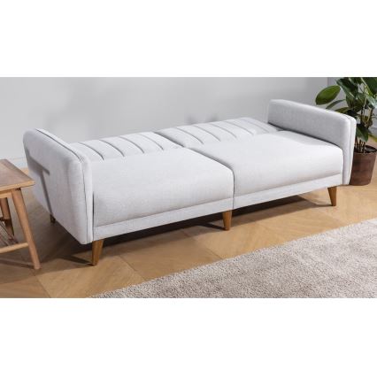 Sofá cama KITO de 2 plazas, color crema