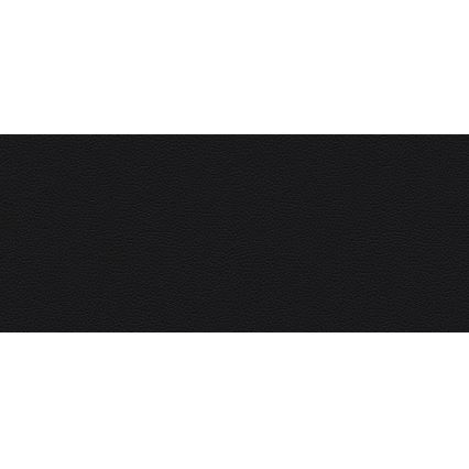 Sofá cama tapizado en U YORK reversible negro/antracita