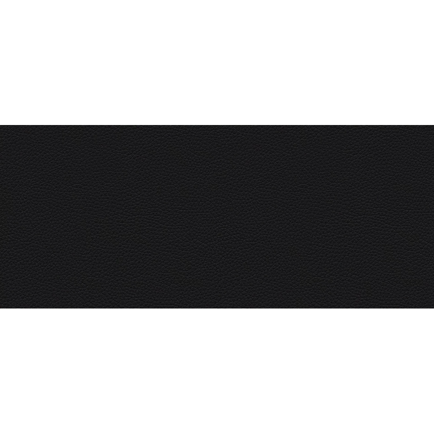 Sofá cama tapizado en U YORK reversible negro/antracita