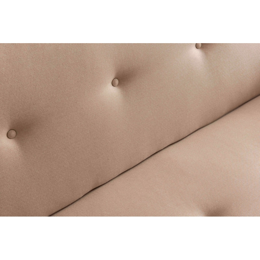 Sofá de 2 plazas NARA crema/beige