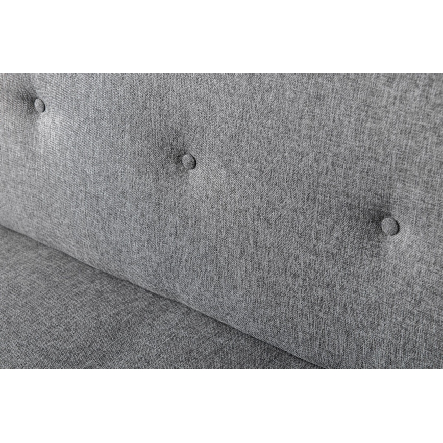 Sofá de dos plazas LOKO en gris claro