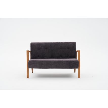 Sofá de dos plazas TUMI antracita