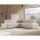 Sofá esquinero convertible en L TERAMO con arcón de almacenamiento, orientación derecha, beige