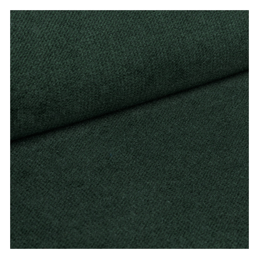 Sofá cama extensible con chaiselongue en forma de U universal con espacio de almacenamiento SALVADA verde