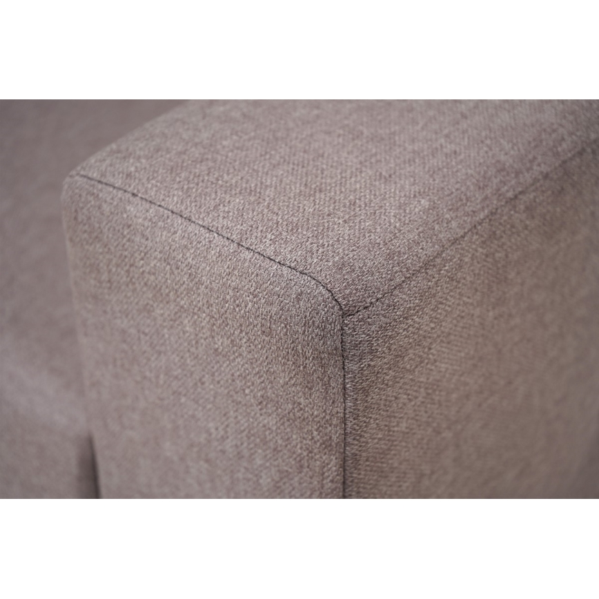 Sofá esquinero universal con función de cama y espacio de almacenamiento SEVILLA gris