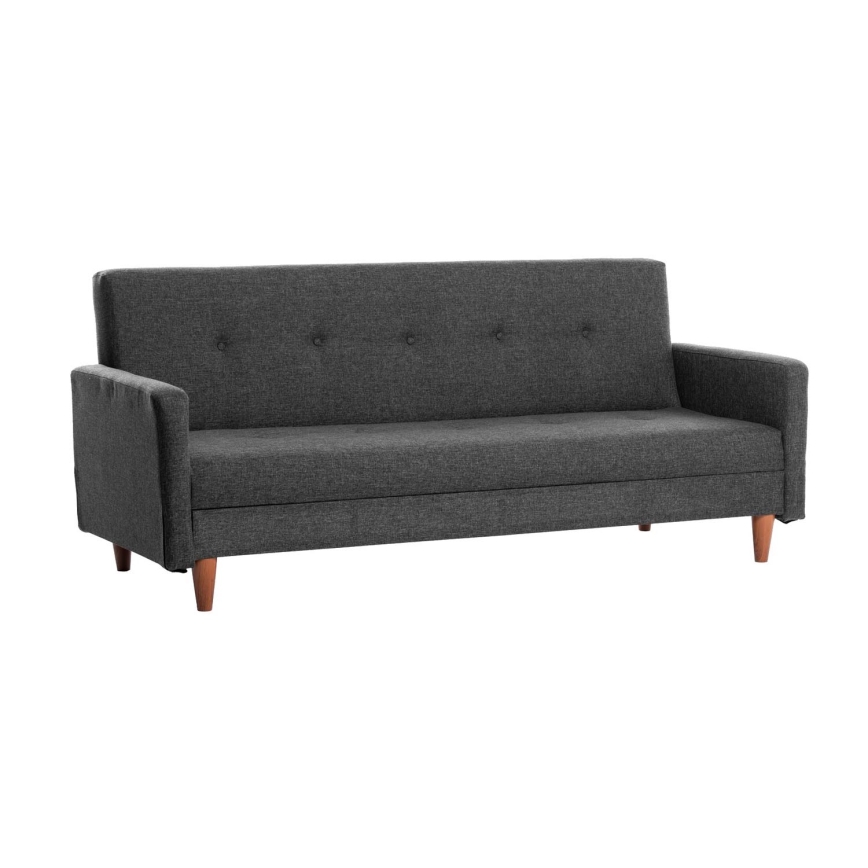 Sofá NARA de dos plazas - gris oscuro