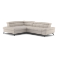 Sofá rinconero plegable MARANO izquierda beige