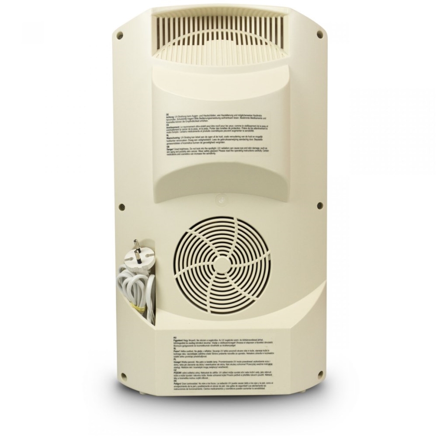 Solárium doméstico con lámpara halógena y filtro UV 440 W/230 V