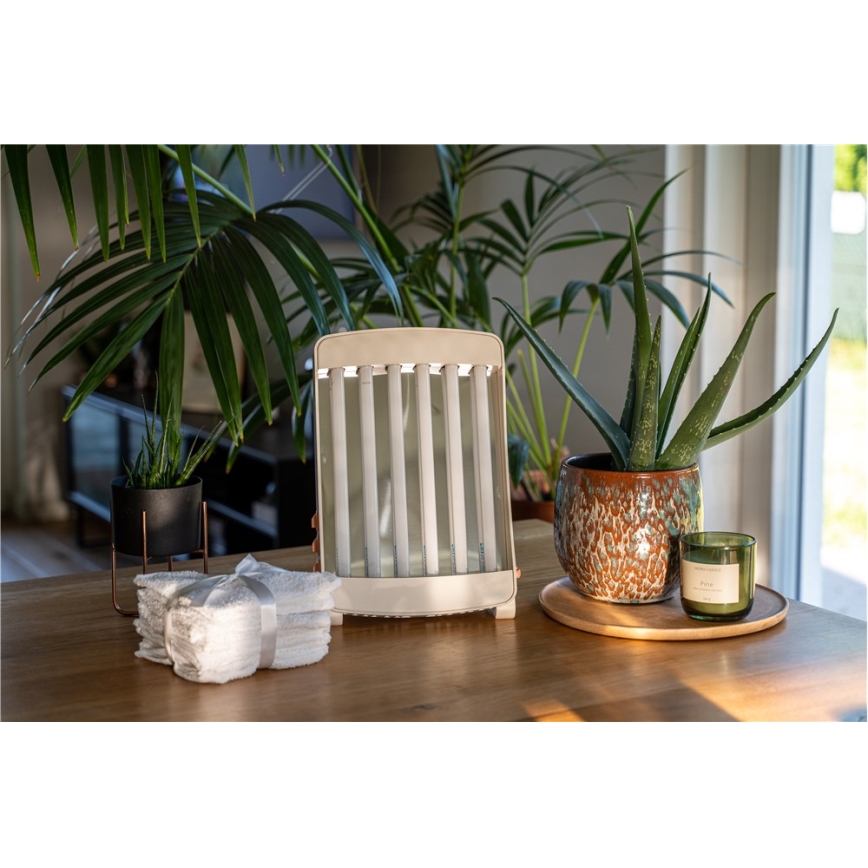 Solárium facial doméstico con 6 tubos UV Cosmedico 90W/230V