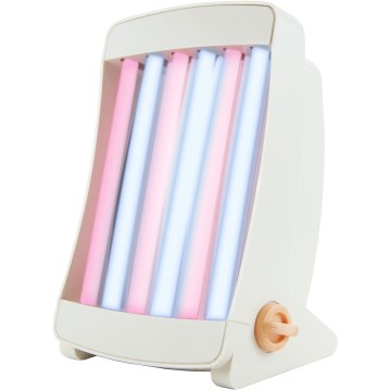 Solárium facial doméstico Cosmedico con 6 tubos UV de colores 90W/230V