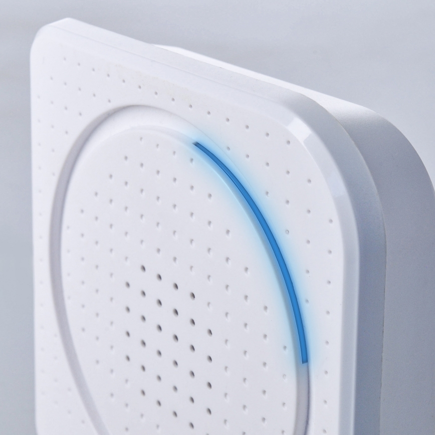 Alarma 230V con sensor de movimiento inalámbrico 3xAAA/5V blanco