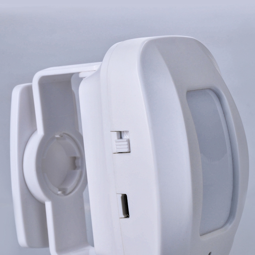 Alarma 3xAA con sensor de movimiento inalámbrico 3xAAA/5V blanco