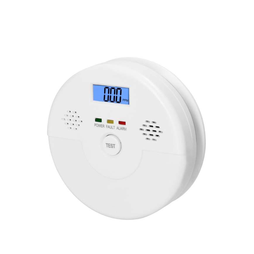 Detector de monóxido de carbono con alarma 9V