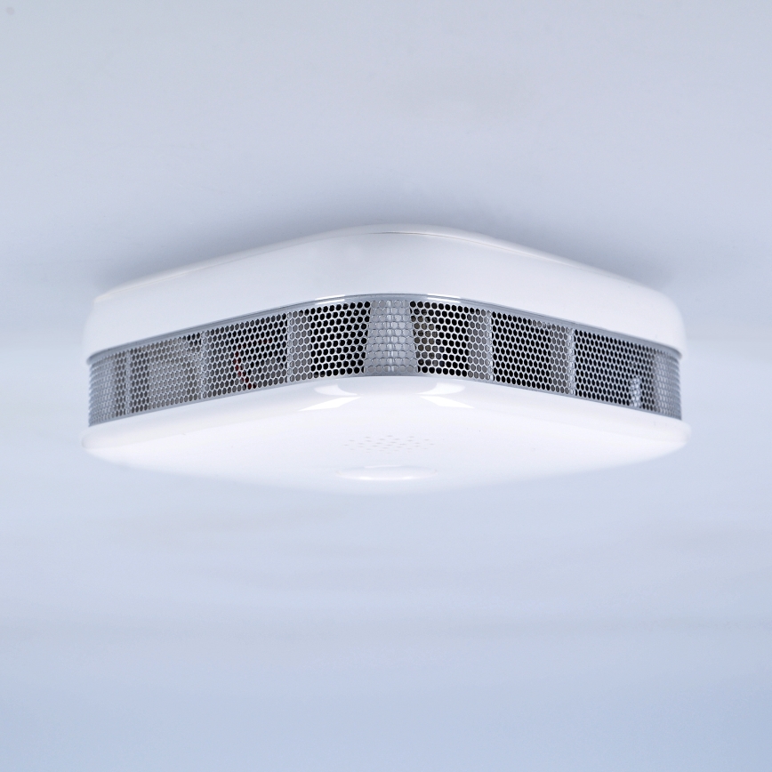 Detector de humo con alarma 85 dB 3V Wi-Fi