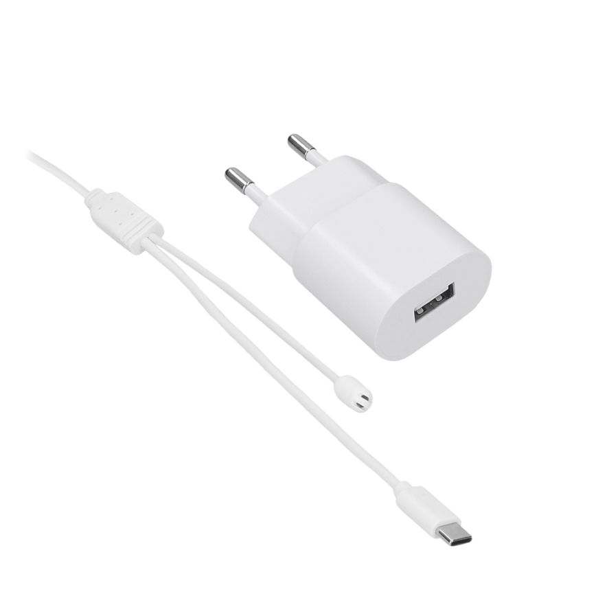 Cámara inteligente con despertador, termómetro y luz LED 1296p 3Mpx 5V Wi-Fi Tuya IP65