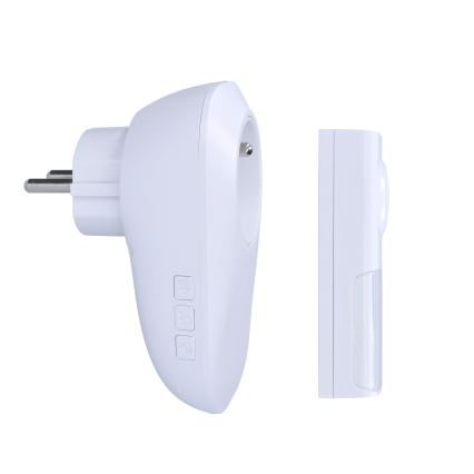 Timbre inalámbrico con enchufe integrado 230V IP55