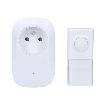 Timbre inalámbrico con enchufe integrado 230V IP55