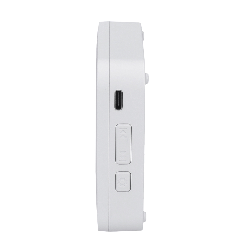 Timbre inalámbrico a pilas 3xAAA IP56 blanco
