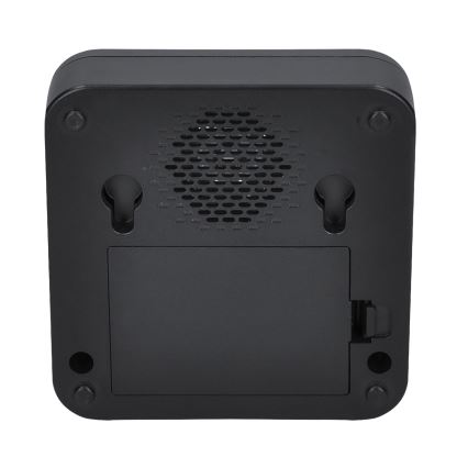 Timbre inalámbrico a pilas 3xAAA IP56 negro