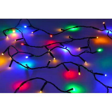 Cadena de luces LED navideñas para exterior 400xLED/8 funciones 25m Wi-Fi Tuya IP44 multicolor/blanco cálido
