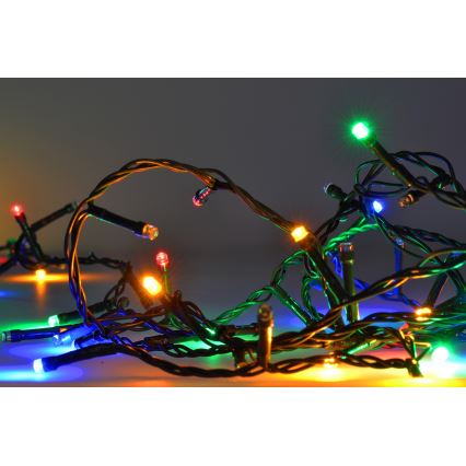 Cadena de luces LED navideñas para exterior 400xLED/8 funciones 25m Wi-Fi Tuya IP44 multicolor/blanco cálido