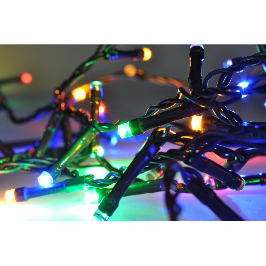 Cadena de luces LED navideñas para exterior 400xLED/8 funciones 25m Wi-Fi Tuya IP44 multicolor/blanco cálido