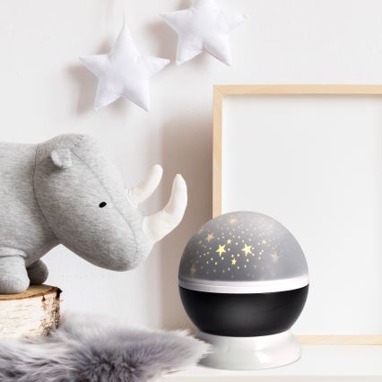 LED Proyector de navidad USB 4xAAA