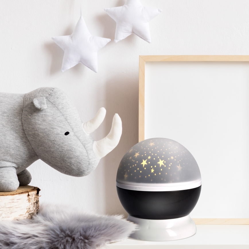 LED Proyector de navidad USB 4xAAA