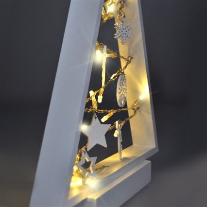 Decoración navideña LED 15xLED/2xAA