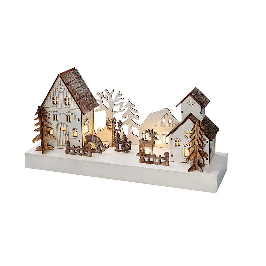 Decoración navideña LED LED/2xAA blanco cálido