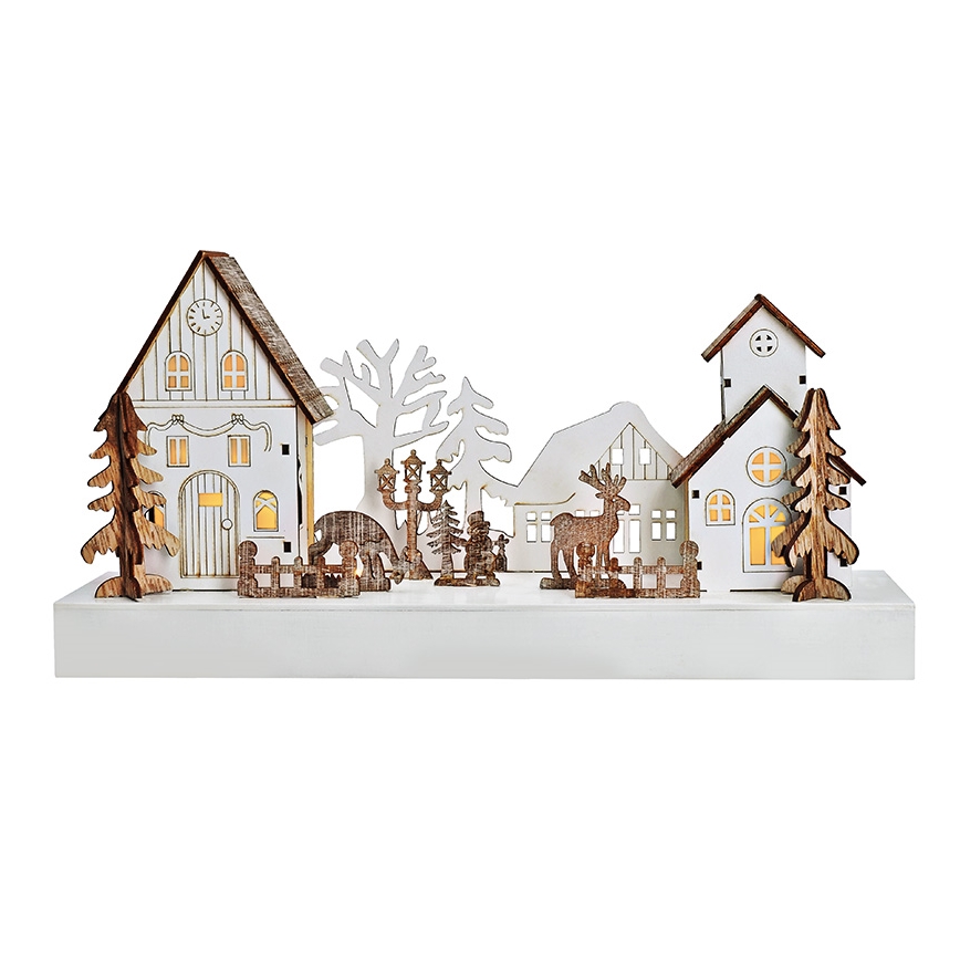 Decoración navideña LED LED/2xAA blanco cálido