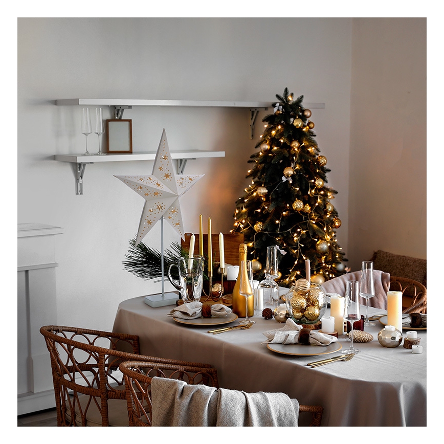 Decoración navideña LED LED/3xAA estrella