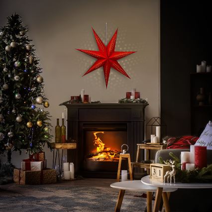 Decoración navideña LED LED/2xAA estrella