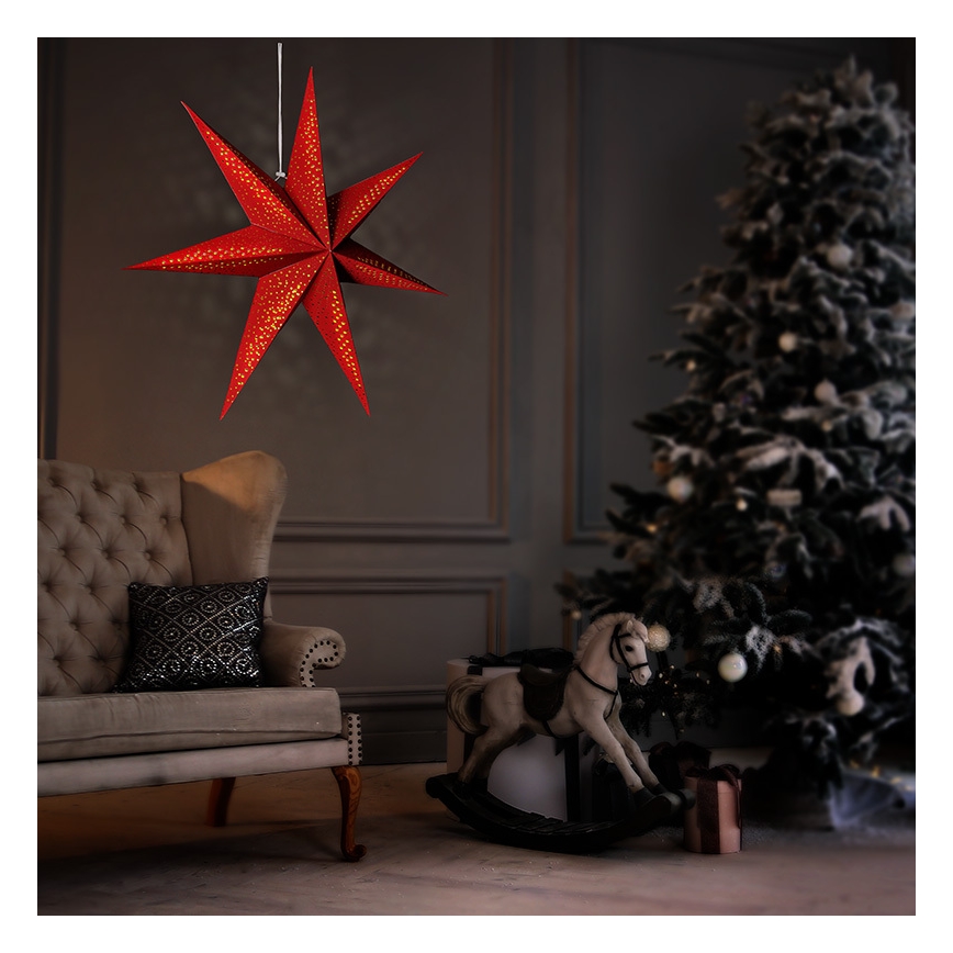 Decoración navideña LED LED/2xAA estrella