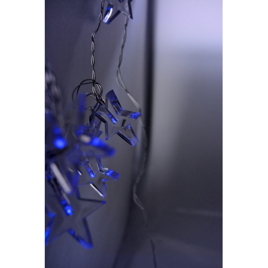 Cadena de Navidad LED 10xLED/2xAA 2,5m azul