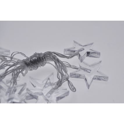 Cadena de Navidad LED 10xLED/2xAA 2,5m azul