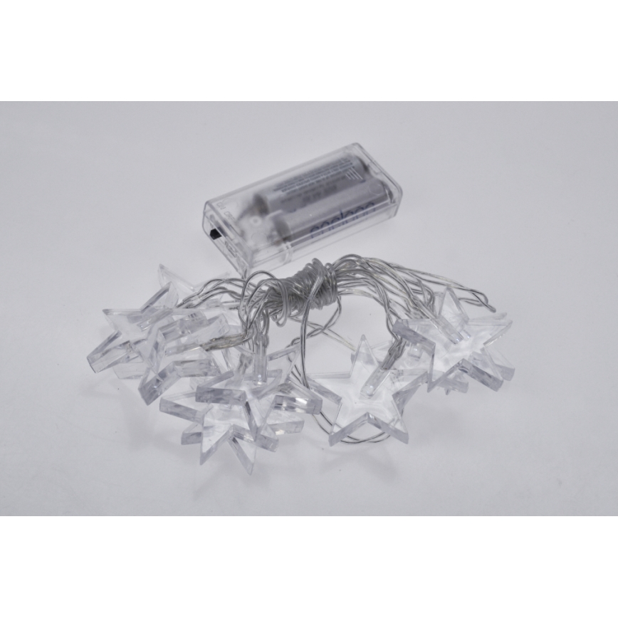 Guirnalda LED 10xLED/2xAA 2,5m azul