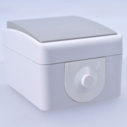 Interruptor unipolar para ambiente húmedo IP54