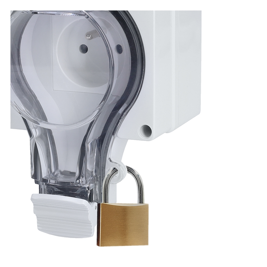 Enchufe para ambientes húmedos con interruptor 230V/16A IP66