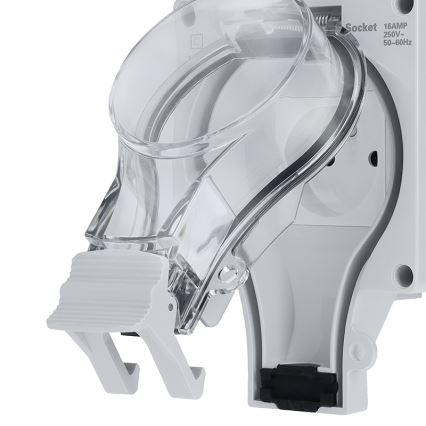 Enchufe para ambientes húmedos con interruptor 230V/16A IP66