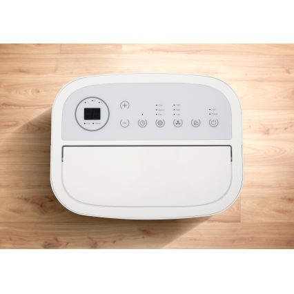 Solight DAC-12000 - Aire acondicionado móvil inteligente 1340W/230V 12000BTU Wi-Fi Tuya + CR