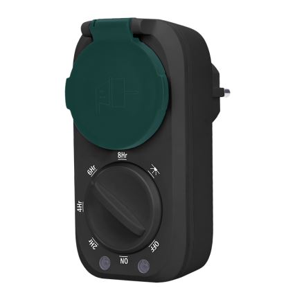 Temporizador con sensor crepuscular 3600W/230V IP44