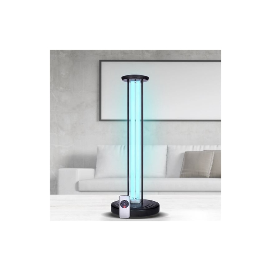 Lámpara germicida desinfectante sin ozono UVC/100W/230V + mando a distancia