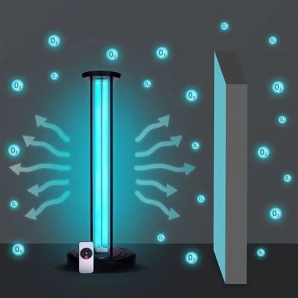 Lámpara desinfectante sin ozono UVC/38W/230V + control remoto