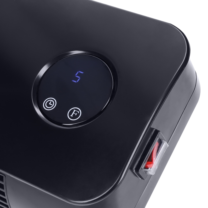 Calefactor cerámico para baño 1000/2000 W/230 V IP22 con control remoto